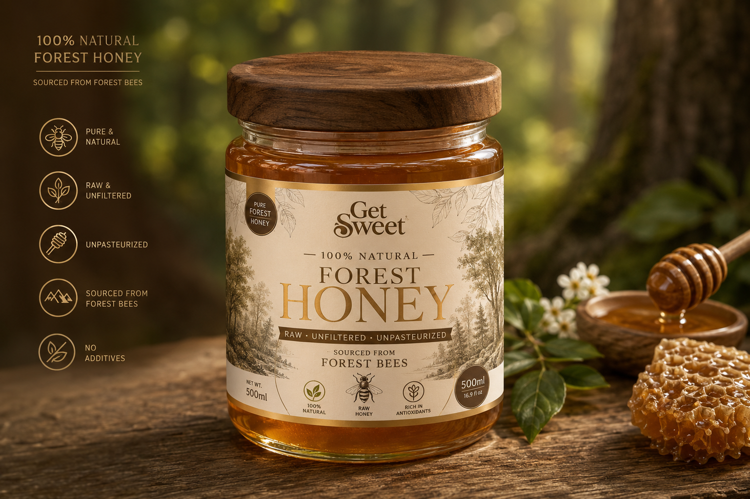 GetSweet Forest Honey